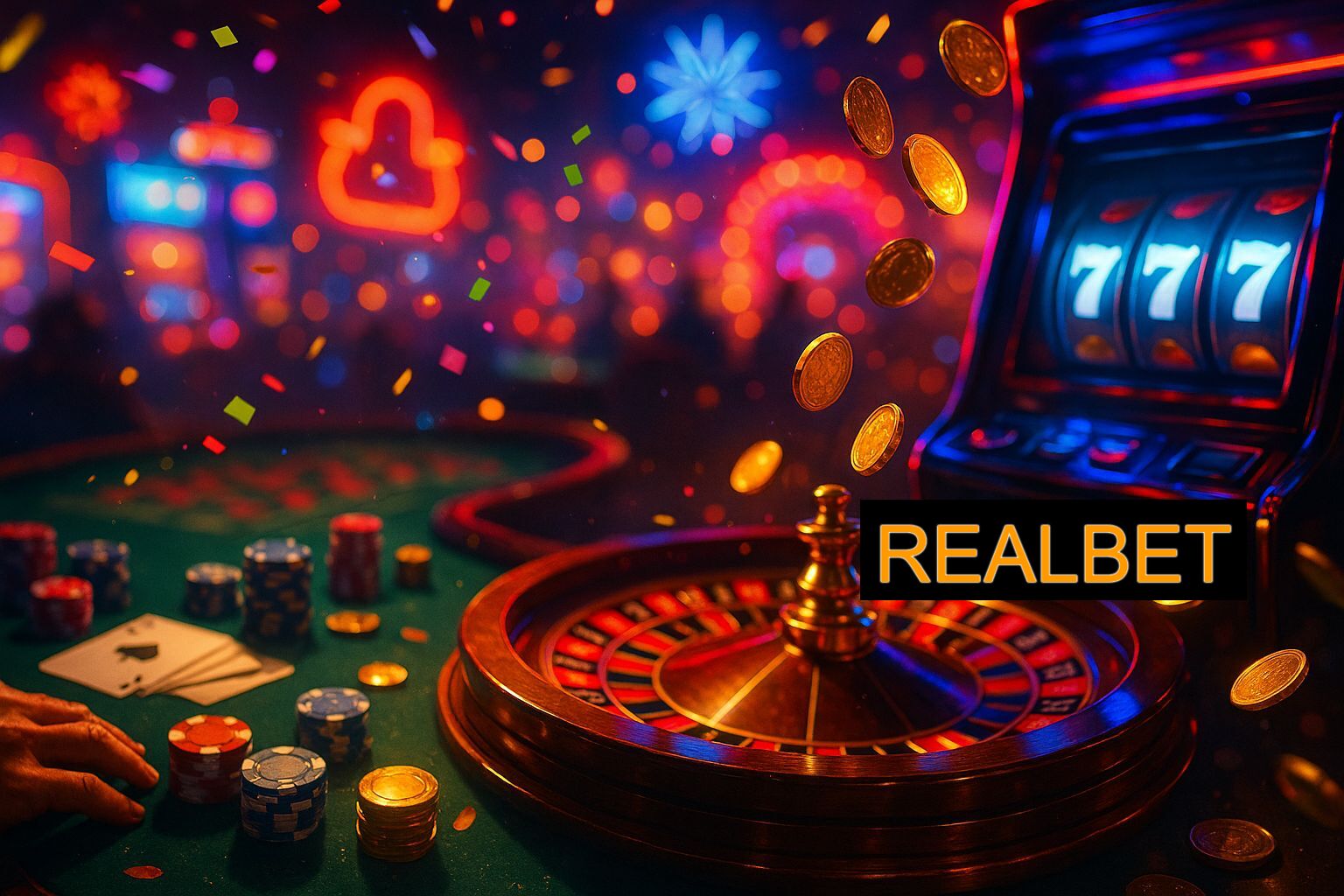 Jogos emocionantes no REALBET